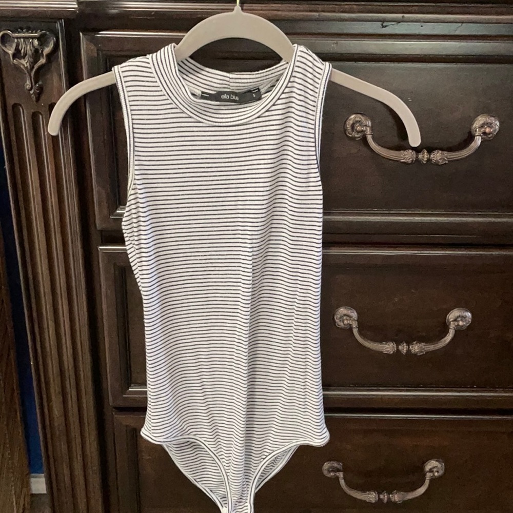 Ella blue bodysuit